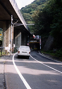 柳ヶ瀬隧道西側