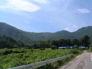 峠遠景